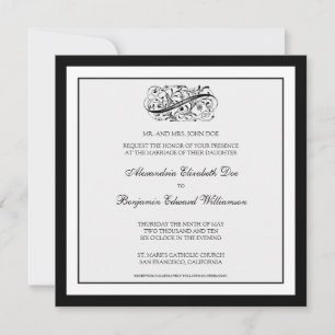 :custom: Invitation au mariage élégante