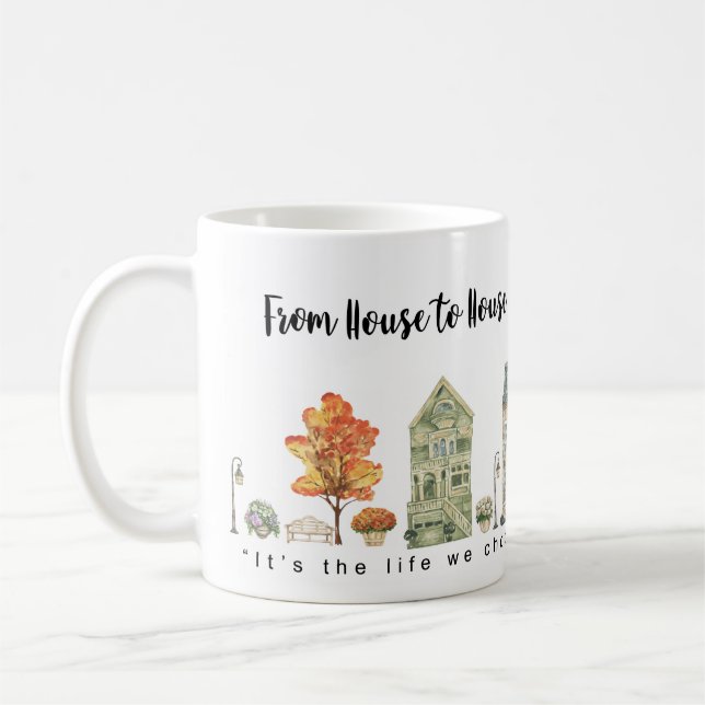 Custom JW cadeau la vie pionnier Coffee Mug (Gauche)