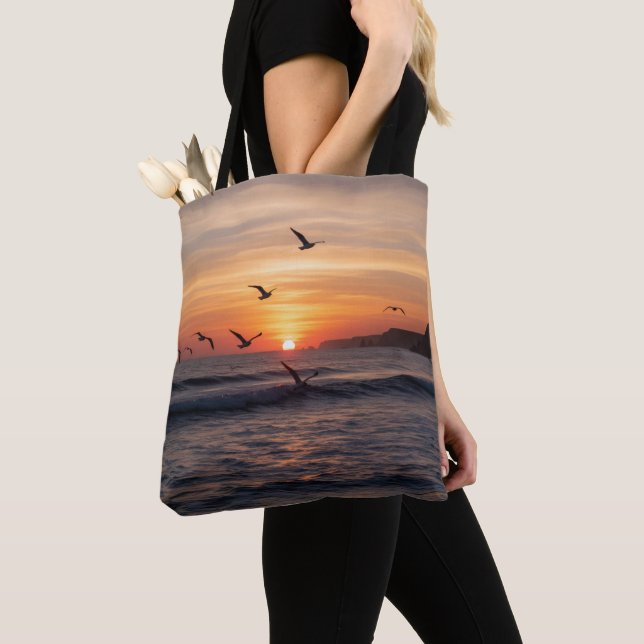 Custom KazooStudioX Logo All-Over-Print Tote Bag | (De près)