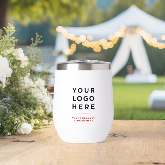 Custom Logo Thermal Wine Tumbler No Minimum (Mariage (pivoté))