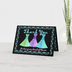CUSTOM - MERCI Demoiselle d'Honneur avec Robes