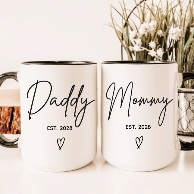 Custom Minimalist Dad Mug for New Dads & Parents (Créateur téléchargé)