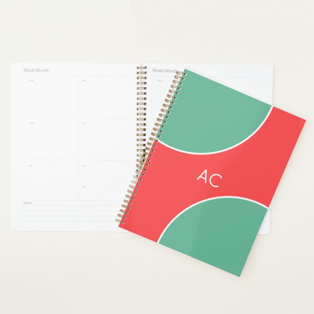 Custom Modern Coral Minimalist (Devant avec enveloppe)