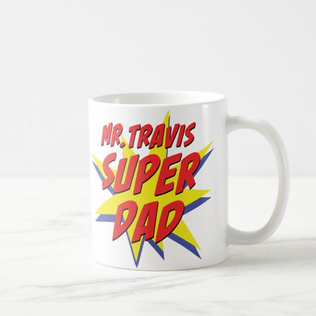 Custom Mug for dad, personalized cup, custom name  (Droite)
