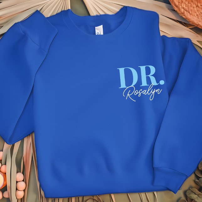 Custom Name Medical Sweatshirt Gift for Doctors (Doctor Gift Personalized Sweatshirt Thank You Medical Professional)
