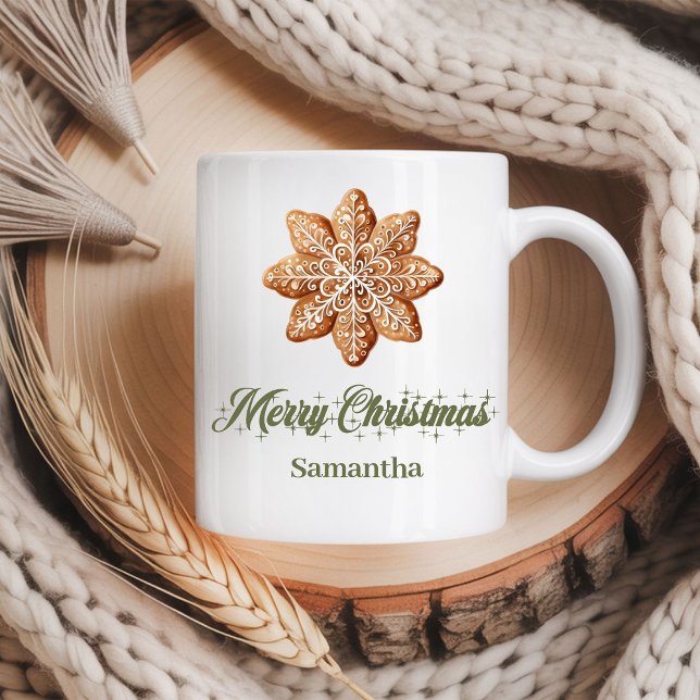 Custom Name Minimalist Christmas Mug Gift (Custom Name Minimalist Christmas Mug Gift)