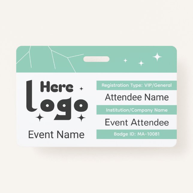 Custom Networking Event Badge ID (Devant)