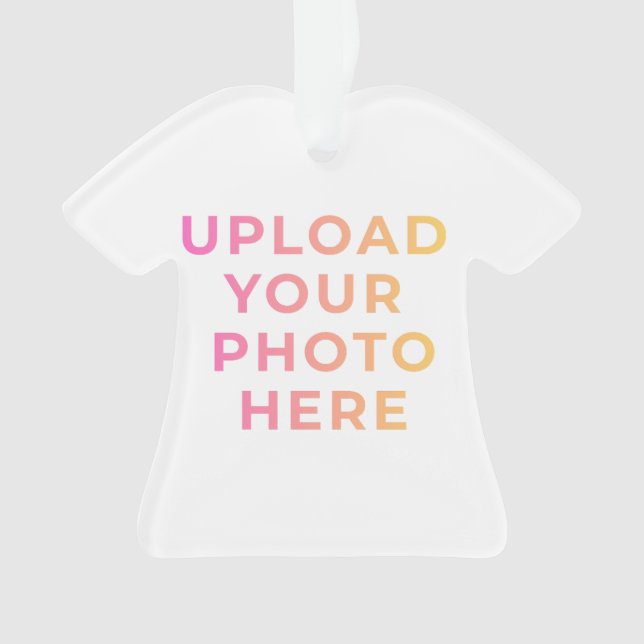 Custom Ornament | Photo, Name & Family Keepsake (devant)