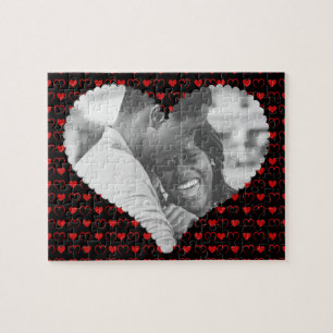 Custom Photo Love Valentine's Jigsaw Puzzle
