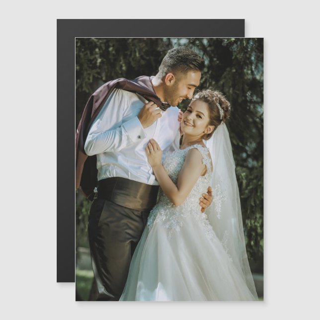 Custom Photo Magnetic Cards For Business Or Gifts (Devant / Derrière)