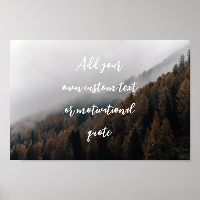 Custom Photo Personalized Poster (Devant)