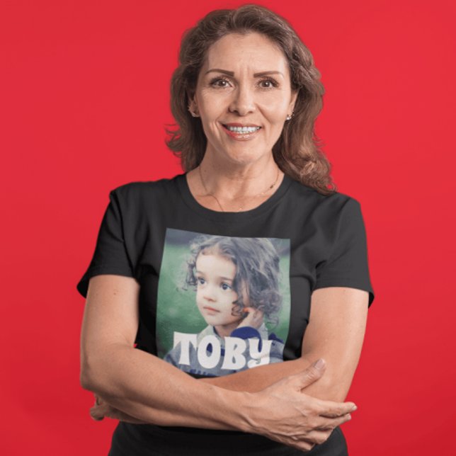 CUSTOM PHOTO T-SHIRT FOR GRANDMA (Créateur téléchargé)