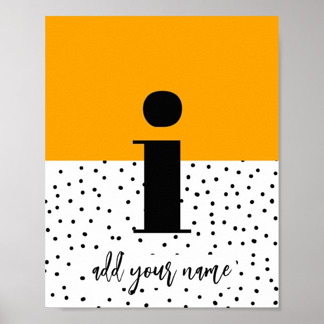 CUSTOM - Poster - Coque inférieur i (Devant)
