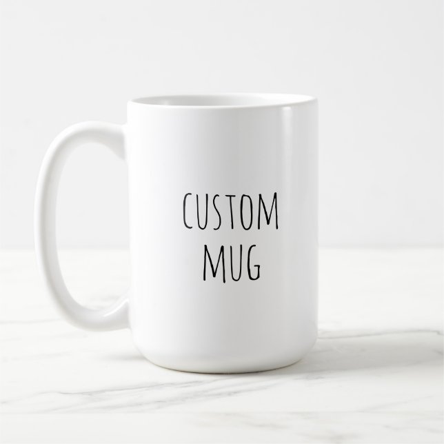 Custom Rae Dunn Text Mug | Personalized Gifts  (Gauche)