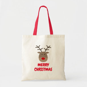 Custom Rudolph le sac fourre-tout de Noël des renn