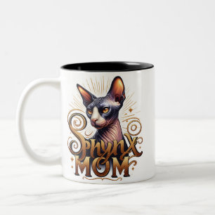 Custom Sphynx Chat Maman Mug Fête des Mères