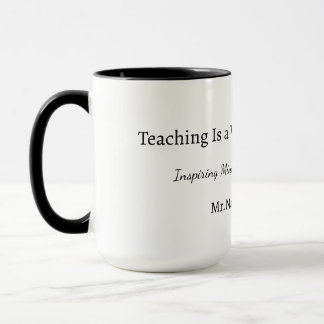 Custom Teacher Gift Mug 