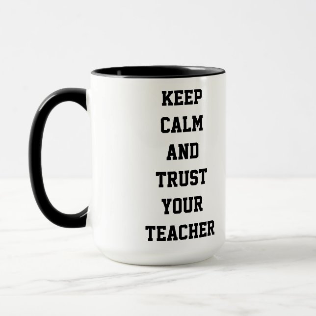 Custom Teacher Gift Mug  (Gauche)