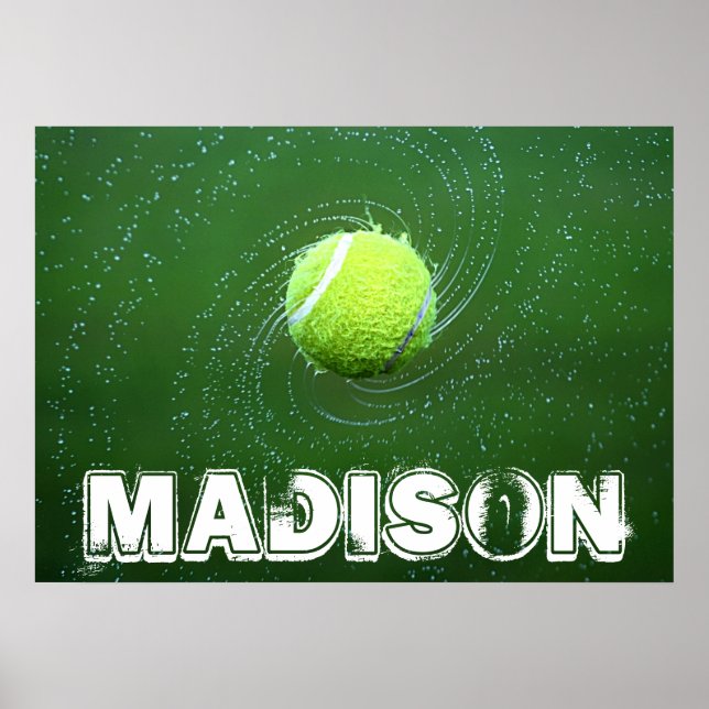 Custom Tennis Poster (Devant)