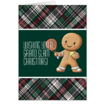 🎾🎄Custom text, Padel Powered Christmas