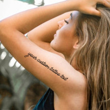 Custom Text Personalized Name Handwriting Script