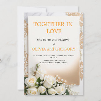 Custom Wedding Invitation Cards | Personalized