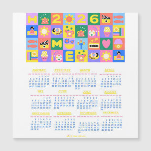 Customisé Cute and Happy Home Calender 2026