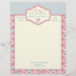 Customisée En-tête de lettre chéri de fille