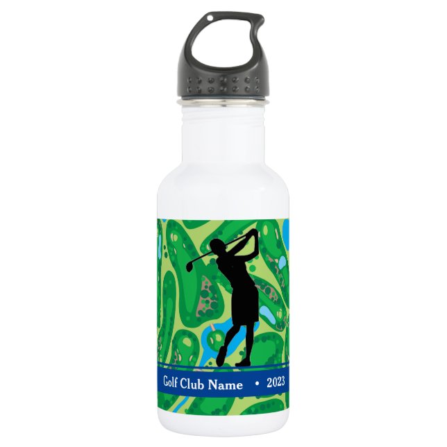 Customiser Bouteille d'eau de golf pour femmes (Devant)