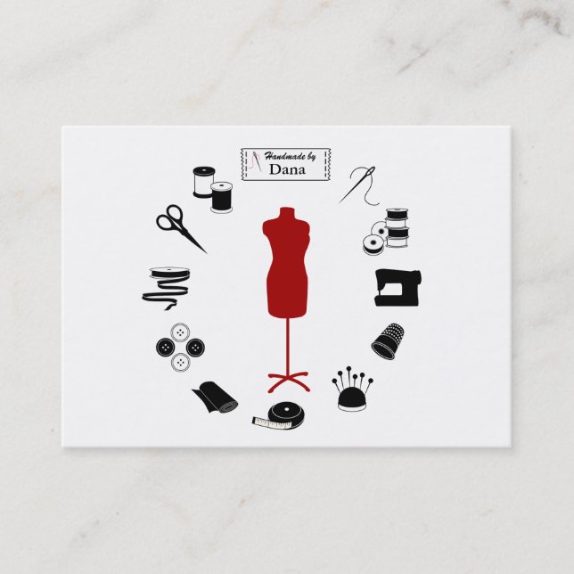 Customiser le Carte de visite Étiquette (Devant)