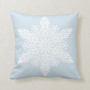 Customisez ce coussin de flocon de neige