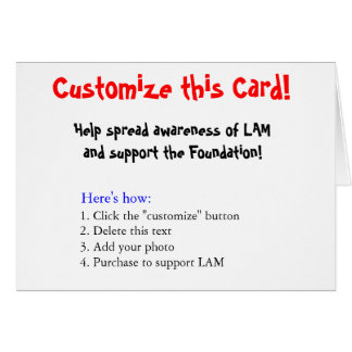 Customisez cette carte !