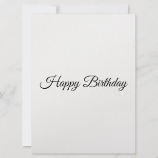 Customisez une carte d'anniversaire