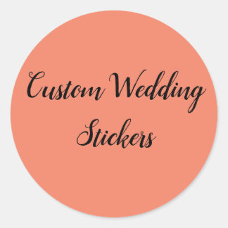 Customisez vos autocollants de mariage