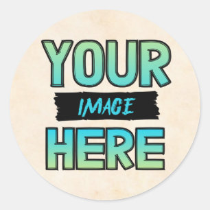 Customisez vos propres Stickers Classic Round !