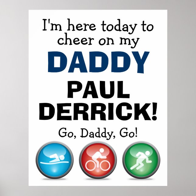 Customisez votre affiche de la journée de la cours (Devant)