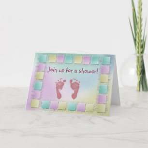 Customisez votre propre carte baby shower