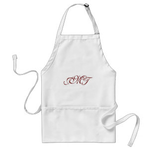 Customisez votre propre tablier de monogramme