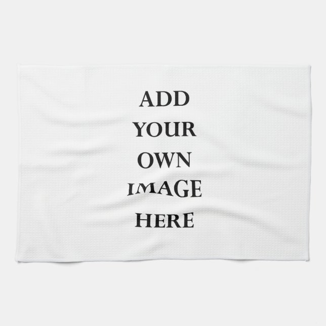 customisez votre serviette de cuisine de paysage (Horizontal)
