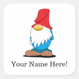 Customizable Gnome Stickers