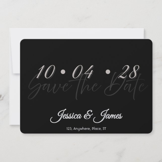 Customize  Personalized Save the Date (Devant)
