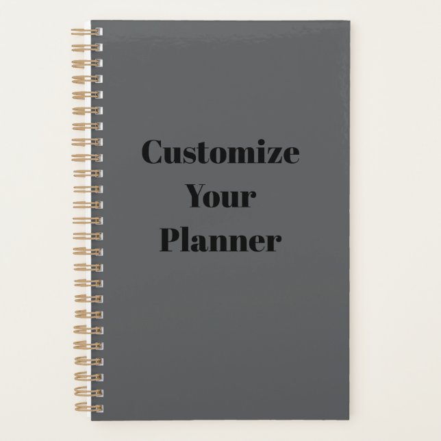 CUSTOMIZE YOUR PLANNER (Devant)