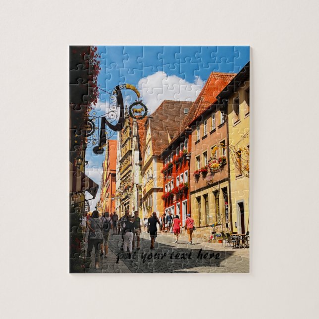 Customized travel Puzzle of Germany (Vertical)