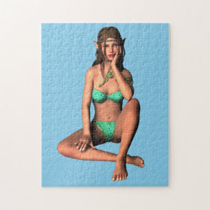 CUT ELF GIRL PUZZLE