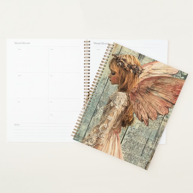 Cute Angel Planner (Devant avec enveloppe)