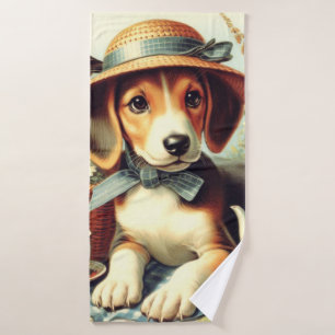 Cute Anglais Foxhound Peinture