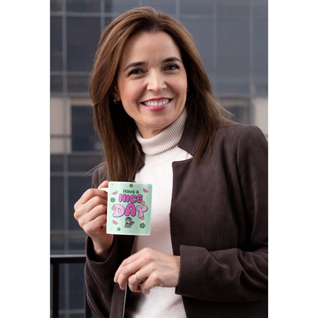 Cute Animal et Affirmation Positive Kawaii Mugs (Créateur téléchargé)