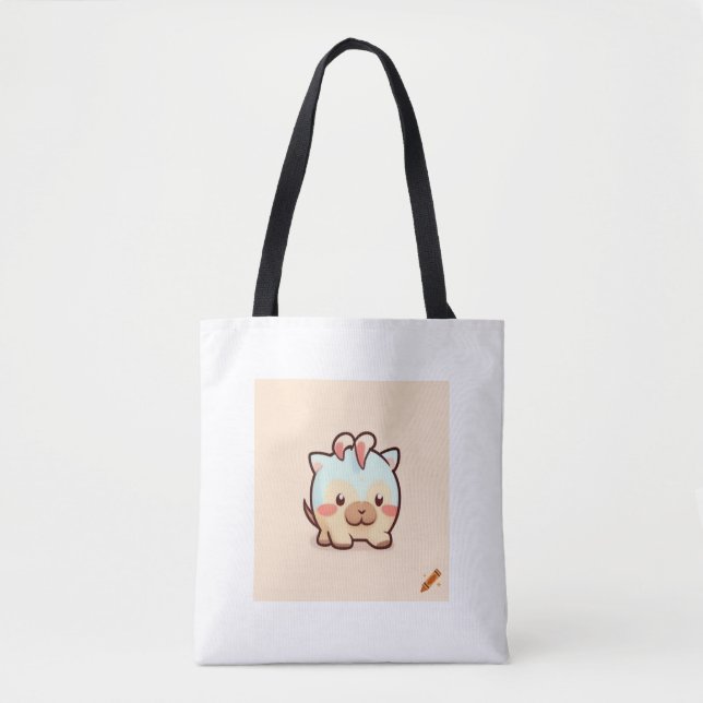 "Cute Animal Sticker Design Sac fourre-tout - Fun  (Devant)