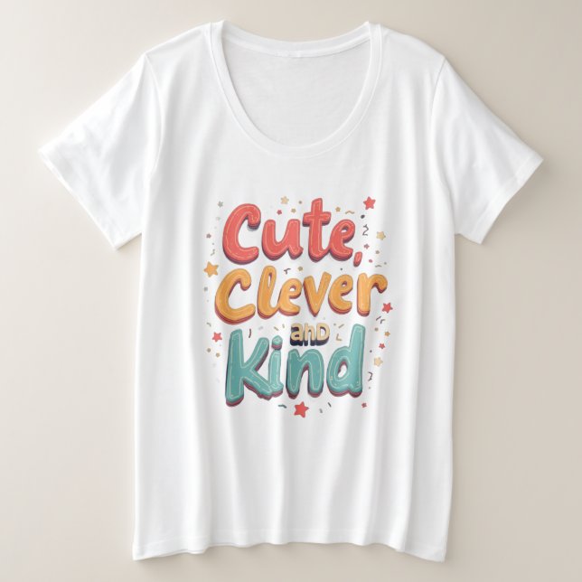 Cute, astucieuse et nature : Triple Threat Tee (Design devant)
