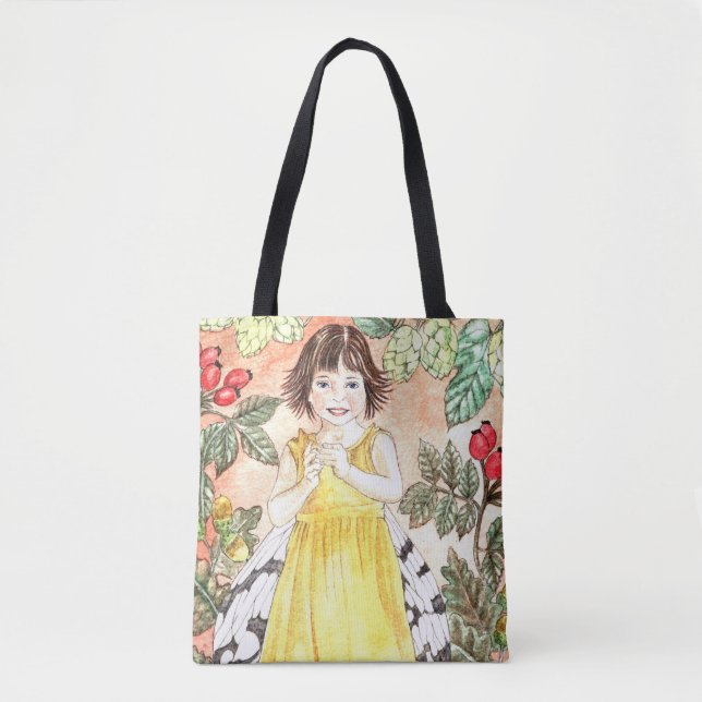 Cute Autumn Fairy Tote Bag (Devant)